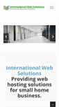 Mobile Screenshot of intlwebsolutions.com